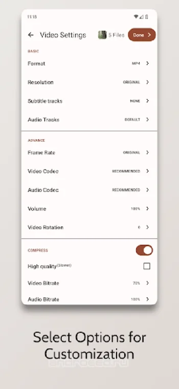 Video Converter, Video Editor - скриншот 4