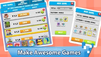 Video Game Tycoon - Idle Clicker & Tap Inc Game - скриншот 4