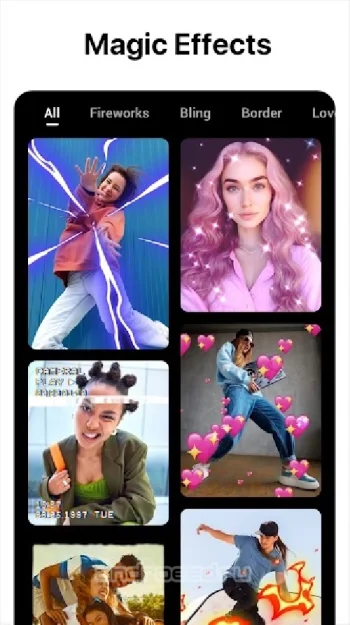 Видеоредактор для Лайк, Tik Tok - видео эффекты - скриншот 2