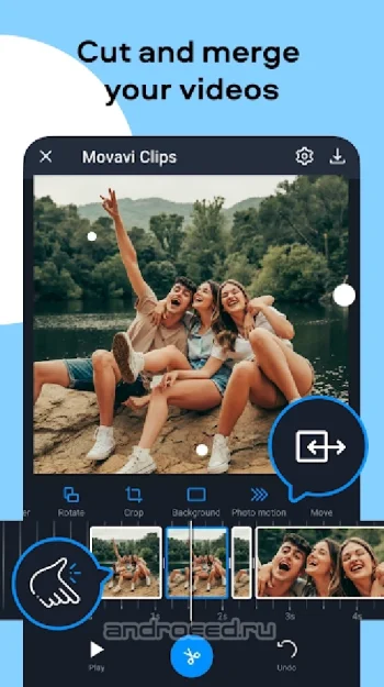 Видеоредактор Movavi Clips - скриншот 3