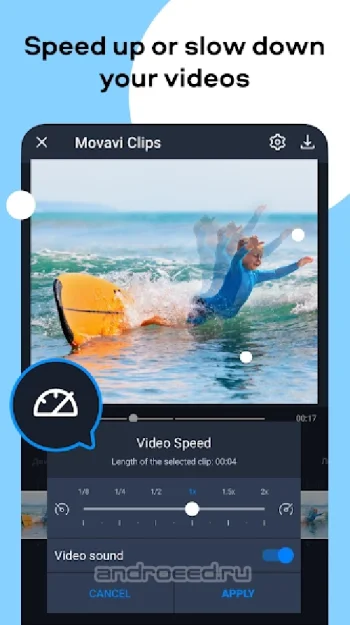 Видеоредактор Movavi Clips - скриншот 4