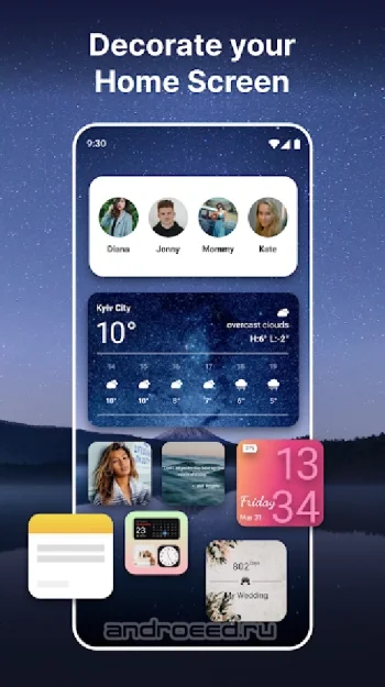 Виджеты iOS 15 - Color Widgets - скриншот 1