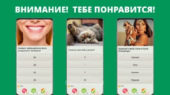 Викторина. Вопросы, ответы и объяснения. Квиз Лэнд - скриншот 3