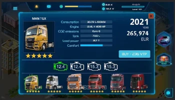 Virtual Truck Manager 2 Tycoon trucking company - скриншот 2