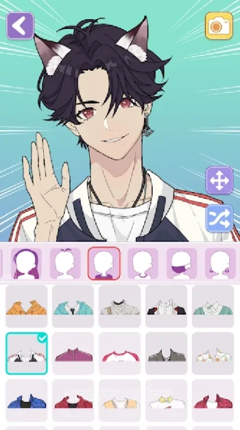 Vlinder Avatar Maker: Anime - скриншот 1