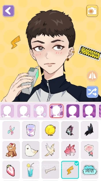 Vlinder Avatar Maker: Anime - скриншот 2