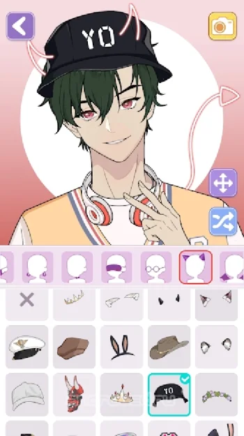 Vlinder Avatar Maker: Anime - скриншот 3