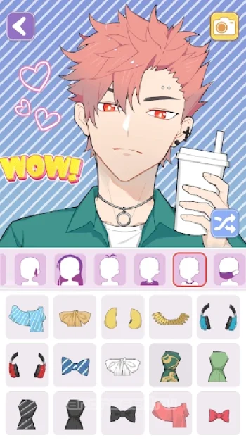 Vlinder Avatar Maker: Anime - скриншот 4