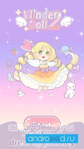 Vlinder Doll 2 - dress up games, avatar maker - скриншот 1