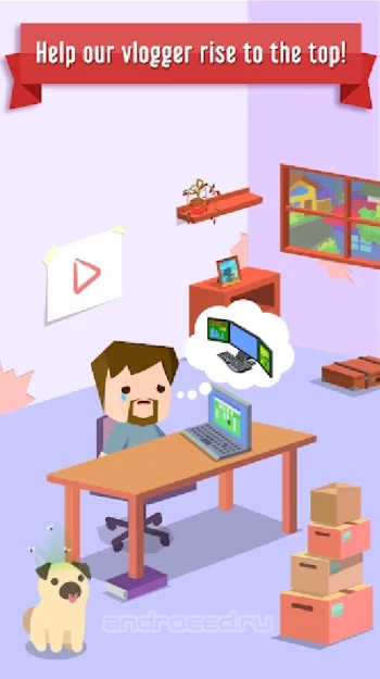 Vlogger Go Viral - Tuber Game - скриншот 1