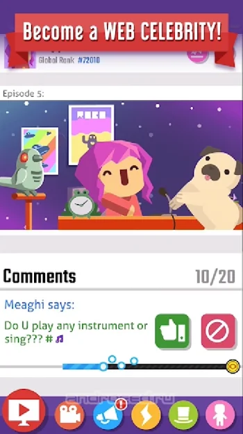 Vlogger Go Viral - Tuber Game - скриншот 5