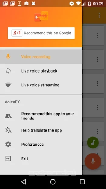 VoiceFX — изменение голоса с помощью эффектов - скриншот 2