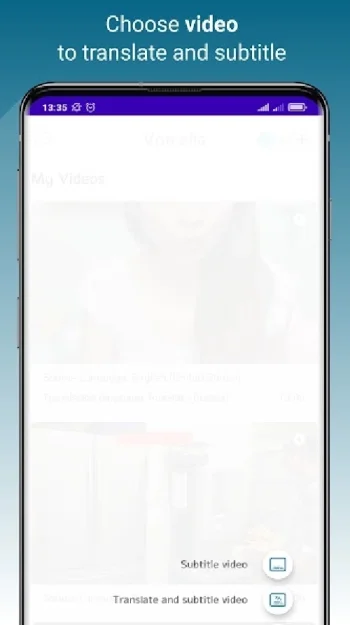 Voicella - создание видео субтитров автоматически - скриншот 2