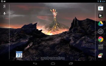 Volcano 3D Live Wallpaper - скриншот 5
