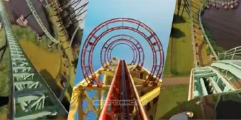 VR Thrills: Roller Coaster 360 (Cardboard Game) - скриншот 2