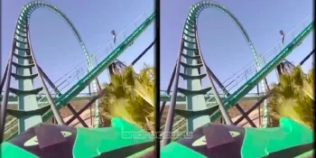 VR Thrills: Roller Coaster 360 (Cardboard Game) - скриншот 3