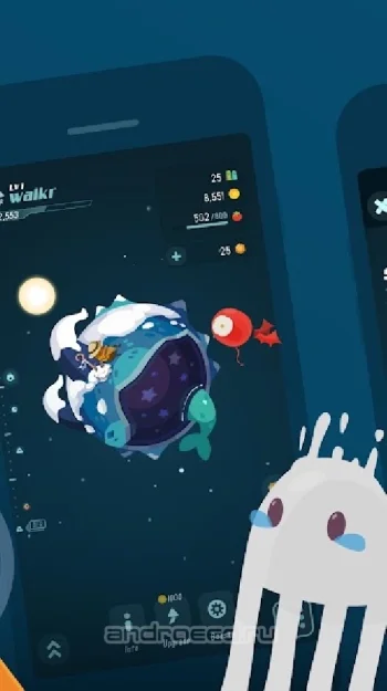 Walkr: Fitness Space Adventure - скриншот 5