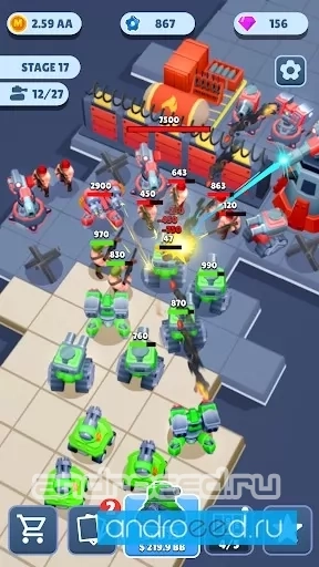 War Idle Troopers - скриншот 3