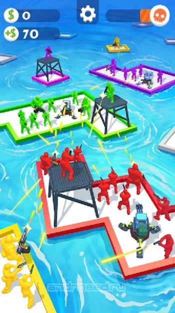 War of Rafts: Crazy Sea Battle - скриншот 1