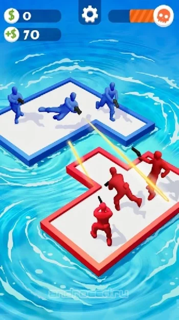 War of Rafts: Crazy Sea Battle - скриншот 2