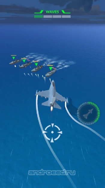 War Plane Strike: Sky Combat - скриншот 3