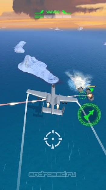 War Plane Strike: Sky Combat - скриншот 4