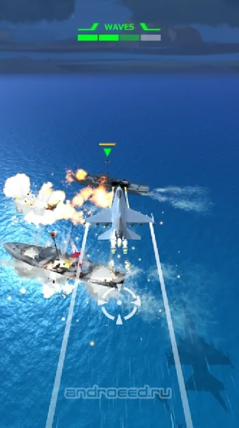 War Plane Strike: Sky Combat - скриншот 5
