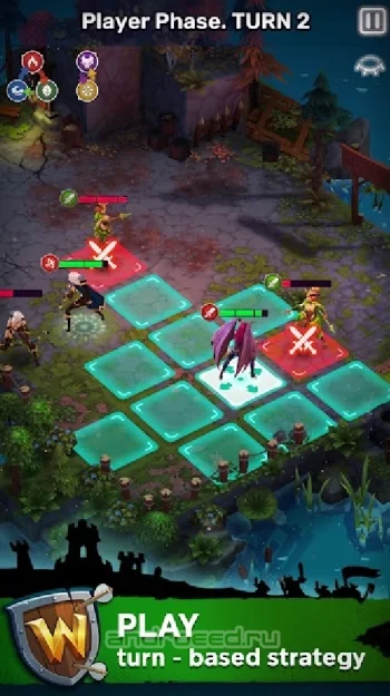 Warmasters: Turn-Based RPG - скриншот 1