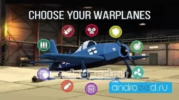 Warplanes 1944 WW2 War Flight - скриншот 3