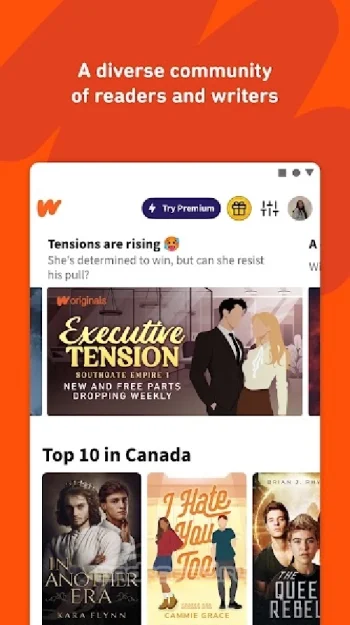 Wattpad - Где живут истории - скриншот 2