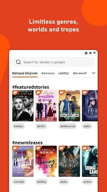 Wattpad - Где живут истории - скриншот 3