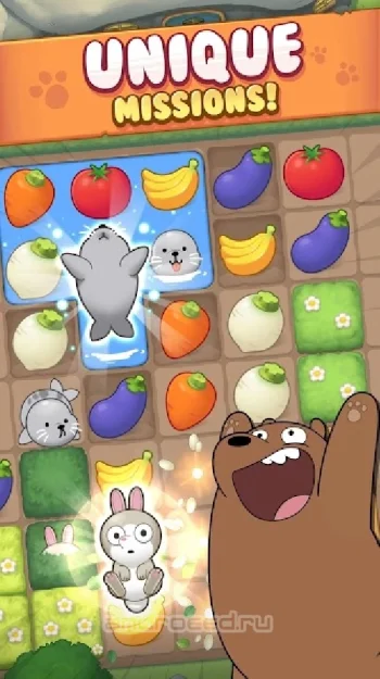 We Bare Bears: Match3 Repairs - скриншот 2