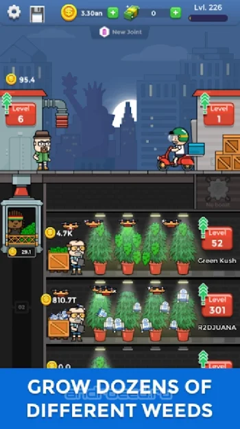 Weed Factory Idle - скриншот 2