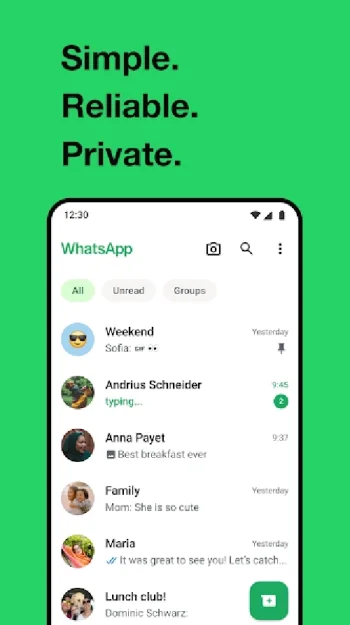 WhatsApp Messenger - скриншот 1