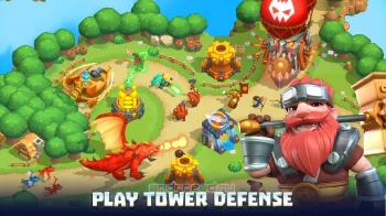 Wild Sky TD: Tower Defense in Fantasy Kingdom - скриншот 2