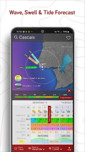 Windy.com - Weather Radar, Satellite and Forecast - скриншот 5