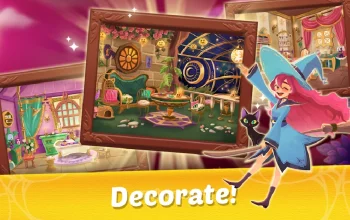 Witch & Cats - Match 3 Puzzle - скриншот 3