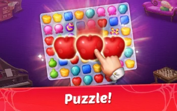 Witch & Cats - Match 3 Puzzle - скриншот 5
