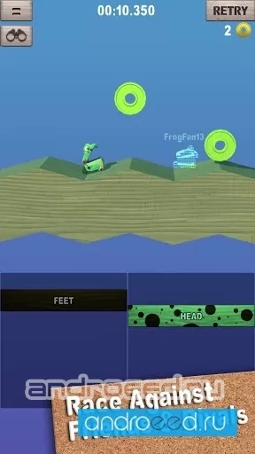 Wobble Frog Adventures - скриншот 1