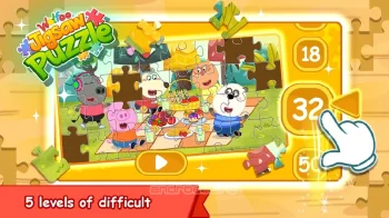 Wolfoo Jigsaw Puzzle - скриншот 4