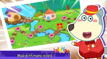 Wolfoo Pet Hotel Manager - скриншот 1