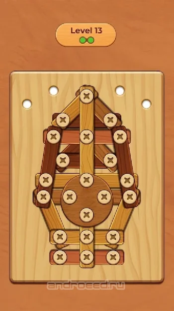 Wood Nuts & Bolts, Screw - скриншот 1