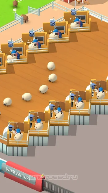 Wool Inc: Idle Factory Tycoon - скриншот 2