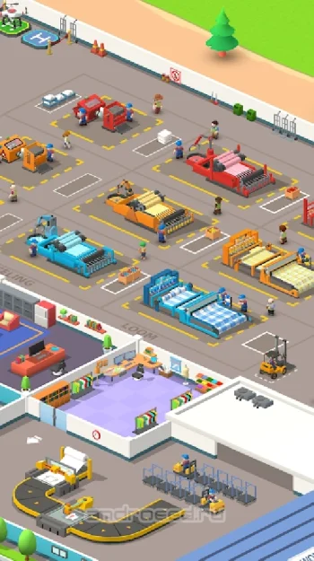 Wool Inc: Idle Factory Tycoon - скриншот 3