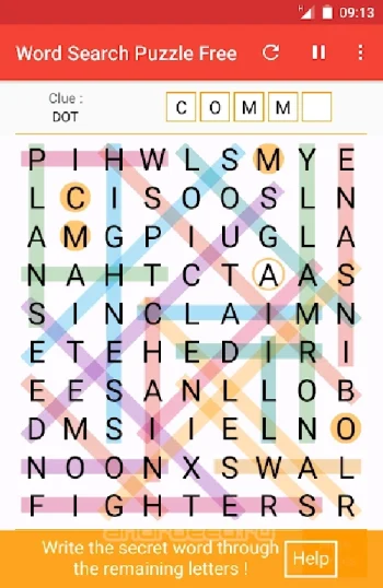 Word Search Puzzles Game - скриншот 2