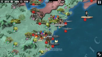 World Conqueror 4-WW2 Strategy - скриншот 4