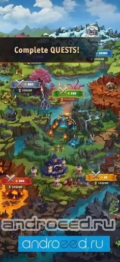World of Heroes: RPG Idle game - скриншот 2