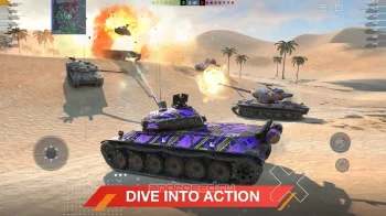 World of Tanks Blitz PVP битвы - скриншот 1