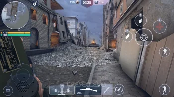 World War 2 - Battle Combat (Стрелялки Онлайн FPS) - скриншот 2