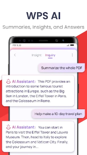 WPS Office - Word, Docs, PDF, Note, Slide & Sheet - скриншот 2